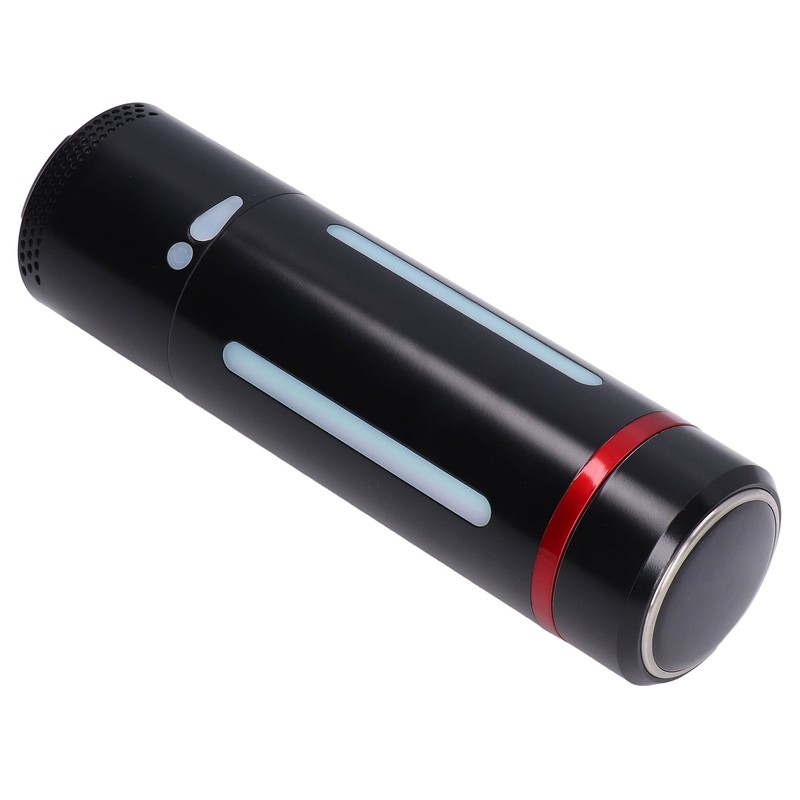 Smart Vacuum Bottle USB Charging Bluetooth Speaker Music Light Insulated