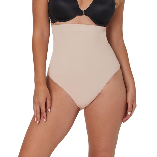 Maidenform Women's Seamless Shapewear, Tummy Control High-Waist Brief, Firm Control