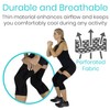 Vive Plus Size Knee Sleeves (Pair) - Compression Support Sleeve