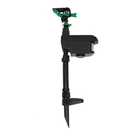 BJTDLLX Solar Repellent Water Sprinkler Spray, Scarecrow Motion Activated Animal Sensor Repeller Outdoor Lawn Yard Water Sprinkler -30 feet Range
