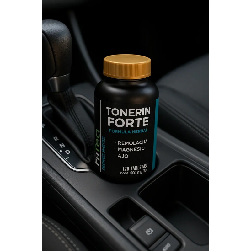 Tonerin Fittea Apoyo Herbal Cardiovascular 120 Cpsulas Sin Sabor