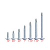 #8 x 1/2" Zinc Plated Phillips Wafer Modified Truss Head