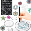 Universo en Linea Set 22 Engranajes Juego Espirógrafo Dibujo Espiral