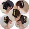 Sunflower Hair Clips Large Non-Slip Hair Clips Strong Hold Hair