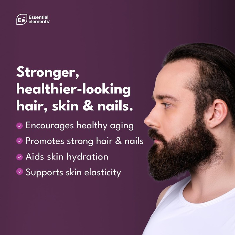 Essential Elements Hydrolyzed Collagen Peptides Powder for Men & Women