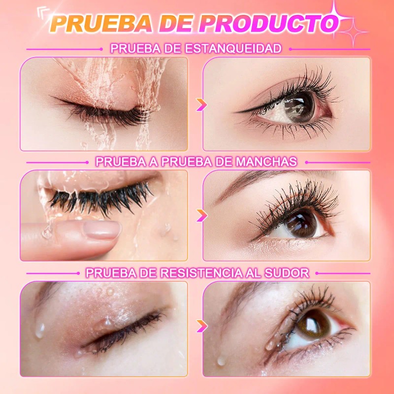 Minimeli Mascara Para Pestañas Voluminizadora Efecto Lash Negro
