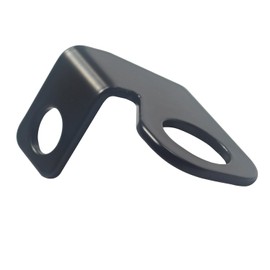 Stainless Steel 22.5mm Rear Axle Safety Flag Whip Mounting Bracket for Motorcycle,Motocross,Dirt Bike,Off-Road,Dune Flag,UTV,ATV(Black)