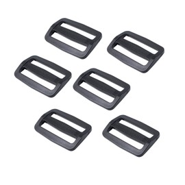 Baikeen Tri glide Slider 50mm Strong Plastic Tri Glide Slides Adjustable Slide Buckle Strap sliders Adjusters for Backpack Belt Strap Black
