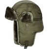 Pilot Hat, Black / Olive, MA1, olive, L