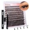 Eyelash Extensions Set, Artificial Eyelashes, Natural DIY Eyelash Extension Cluster