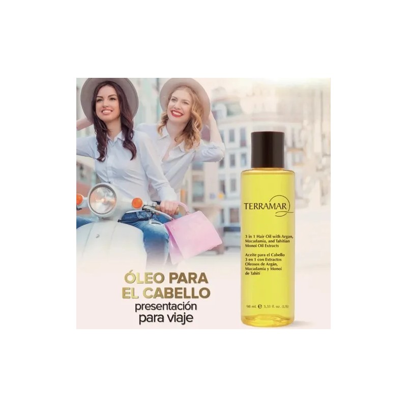 6 Aceite Cabello 3 En 1 Anti Frizz Nutrición 98