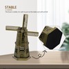 Windmill Model Desktop Decoration Ornaments - Netherlands Windmill Alloy Model