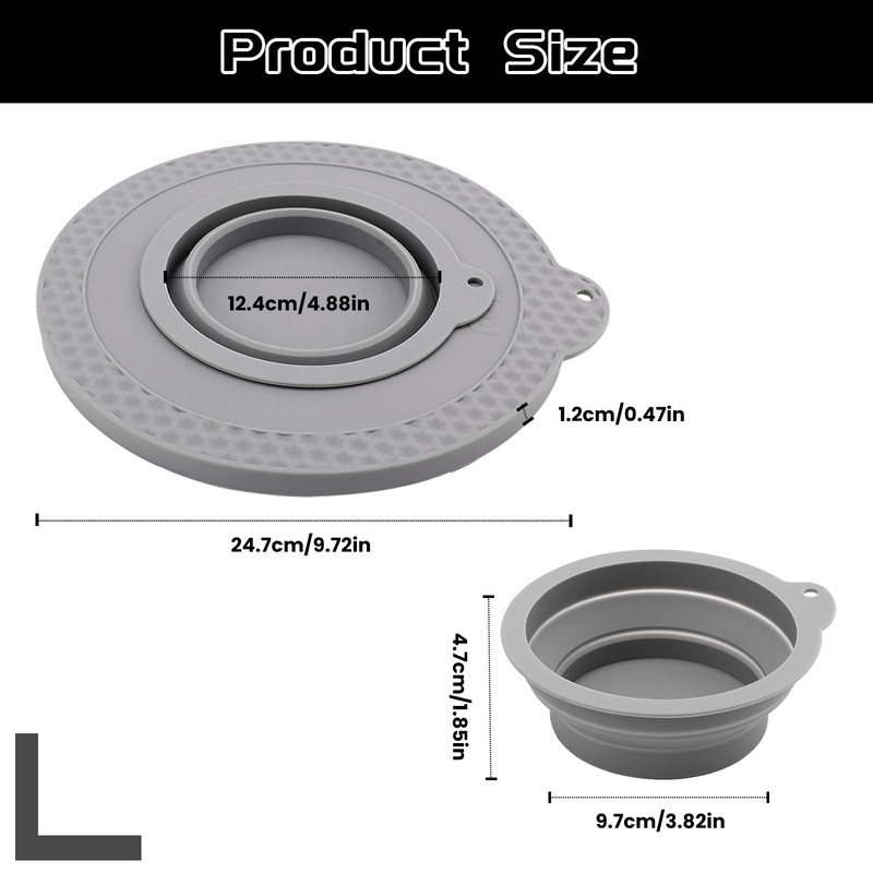 Silicone Mixer Bowl Cover Compatible with KitchenAid 6-7 Quart Bowl-Lift