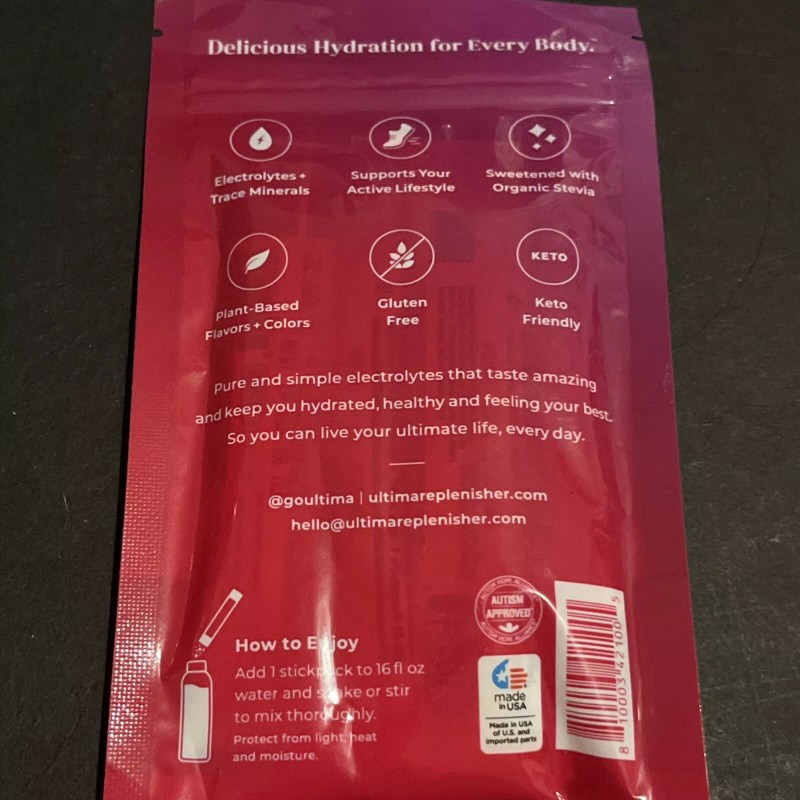 Ultima Health Products x5 Ultima Replenisher Electrolyte Hydration Mix Assorted