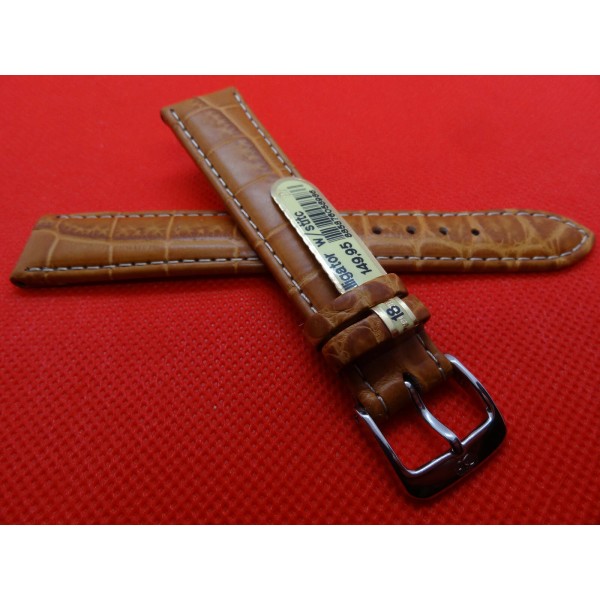 Di-Modell New Mens Di-Modell Tan Padded Genuine Alligator 18mm Watch