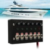 Marine Boat Rocker Switch Panel DC12 to 24V 6 Gang
