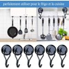 Magnetic Hook 45kg 32D Magnetic Fridge Black Neodymium Rotating Magnetic