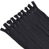 20Inch 40Pcs Invisible Zippers Nylon Coil Zipper for DIY Craft