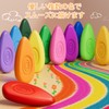 Four Candies Crayons, 12 Colors, Cute, Easy to Hold, No