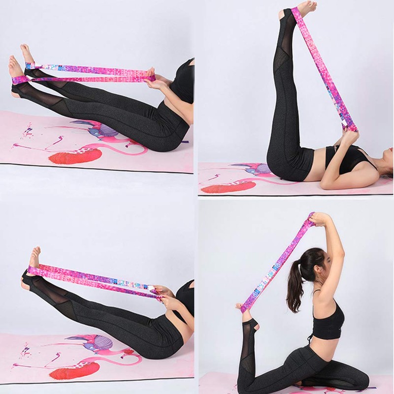 PAMK Yoga Strap Yoga Mat Holder Shoulder Strap Yoga Belt