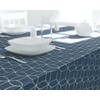 Dehaus® Wipe Clean Table Cloth - Navy Geo Flow -