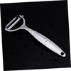 Mobestech 2Pcs Y Shape Stainless Steel Fruit Vegetable Peeler Ergonomic