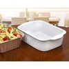 Oven to Table Aluminum Pan Holder Casserole Roasting Baker Dish