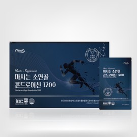 Dongshin Healthcare Drinkable Bovine Cartilage Chondroitin 1200 (70ml x 30 Sachets) 30 Sachets / [동신헬스케어] 마시는 소연골 콘드로이친 1200 (70ml x 30포)