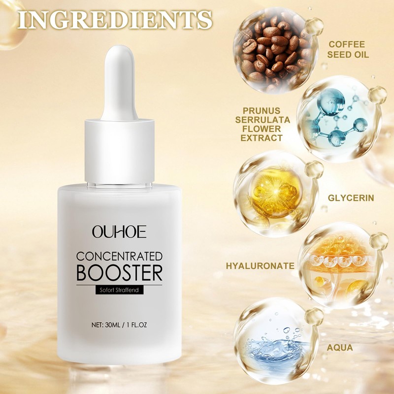 Concentrated Booster 30 ml, Hyaluronic Serum, Face Serum, Eye Serum