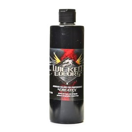 Createx Wicked Colors for Airbrush detail black 16 oz. [Kitchen]