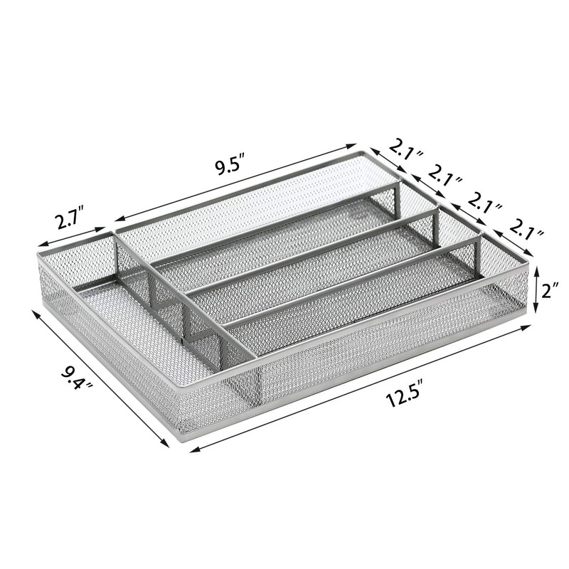 JANE EYRE Drawer Organizer, Cutlery Tray Silverware Flatware Storage Divider
