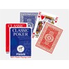 Piatnik 1360 - Pokerkarte Vollplastick 4 Eck Faltschachtel