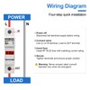 Baomain RT18-32 Fuse Holder Base with 10x1A Ceramic Fuses (10x38mm)