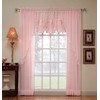 Today's Curtain Emelia Original Voile Panel 84", Rose, 60" W