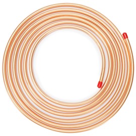 Copper Tubing 3/4" OD x 5 Ft YuJingKey, 99.9% C12200 ASTM B280 Copper Pipe, T2 Pure Copper Tube, Refrigeration ACR Tubing Seamless Soft Coil Round for HVAC System, Refrigerators, Industry, DIY