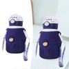 500ml Stainless Steel Vacuum Insulation Mug with Lid and Straw