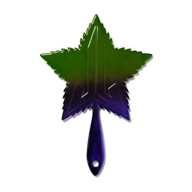 Jeffree Star Cosmetics Hand Mirrors - Collectible Designs & Shapes - Shade: Green Faded Chrome