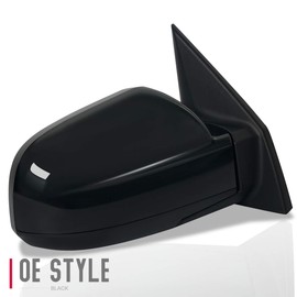 HY1321152 OE Style Powered + Heated Passenger/Right Side View Door Mirror Compatible with Hyundai Tucson 05-09