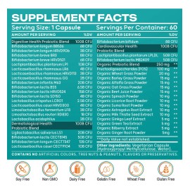 Cfuful Probióticos 300 Mil Millones Cfu 60 Cápsulas