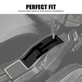 NICECNC Metal Quick Shifter Gate Compatible with Can Am Maverick X3 4x4 XMR Turbo DPS 2020, X3 R 4x4 Turbo DPS 2018, X3 RR 4x4 DS Turbo DPS 2022, See Fiitments Black