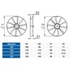 AWENTA Universal non-return valve for all fans, diameter 150 mm,