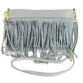 Girly Handbags New Medium Echtes Wildleder Schultertasche Quaste Crossbody Womens Designer Slouch