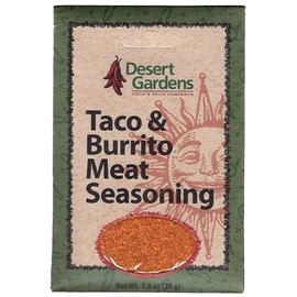 Desert Gardens Taco & Burrito Meat Seasoning (Pack of 4)