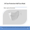 UPF 50+ Sun Protection Face Mask for Women Ice Silk