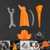 HDBUBALUS Oil Replacement Funnel Funnel Filter Wrench O Ring Spanner
