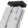 Air Cylinder Pneumatic 2 Piston Rod 2 Shaft Double Action