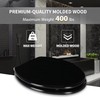 Angel Shield Toilet Seat with Zinc Alloy Hinges Quiet-Close Quick-Release