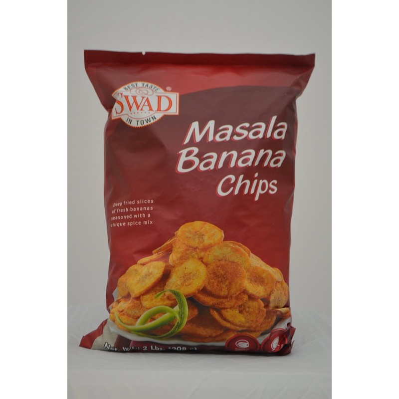 Swad Masala Banana Chips - 10oz., 283g. (Pack of 2)