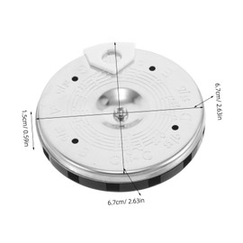 SUPVOX Tuner 13 Tone Pitch Pipe for Musicians Guitar Bass Violin Ukulele Banjo