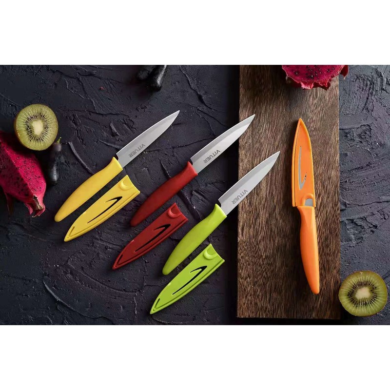VITUER Paring knife, 4PCS Paring knives (4 Knives and 4